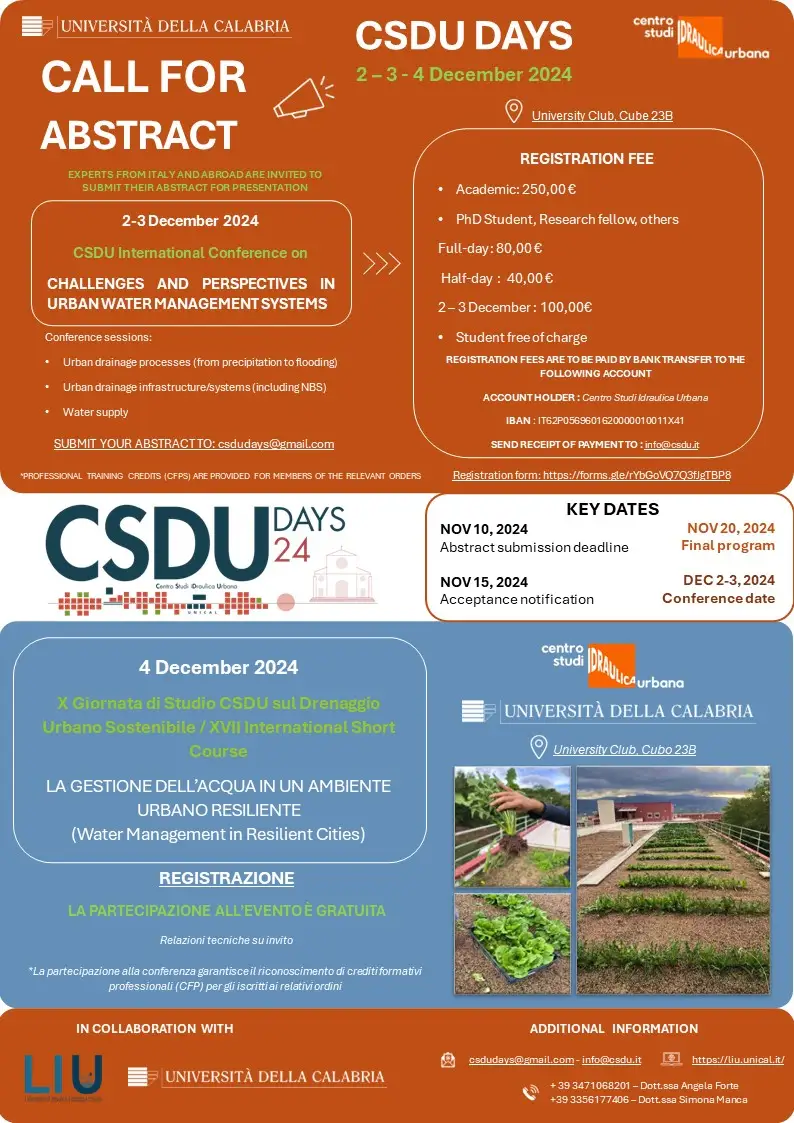 Locandina CSDU